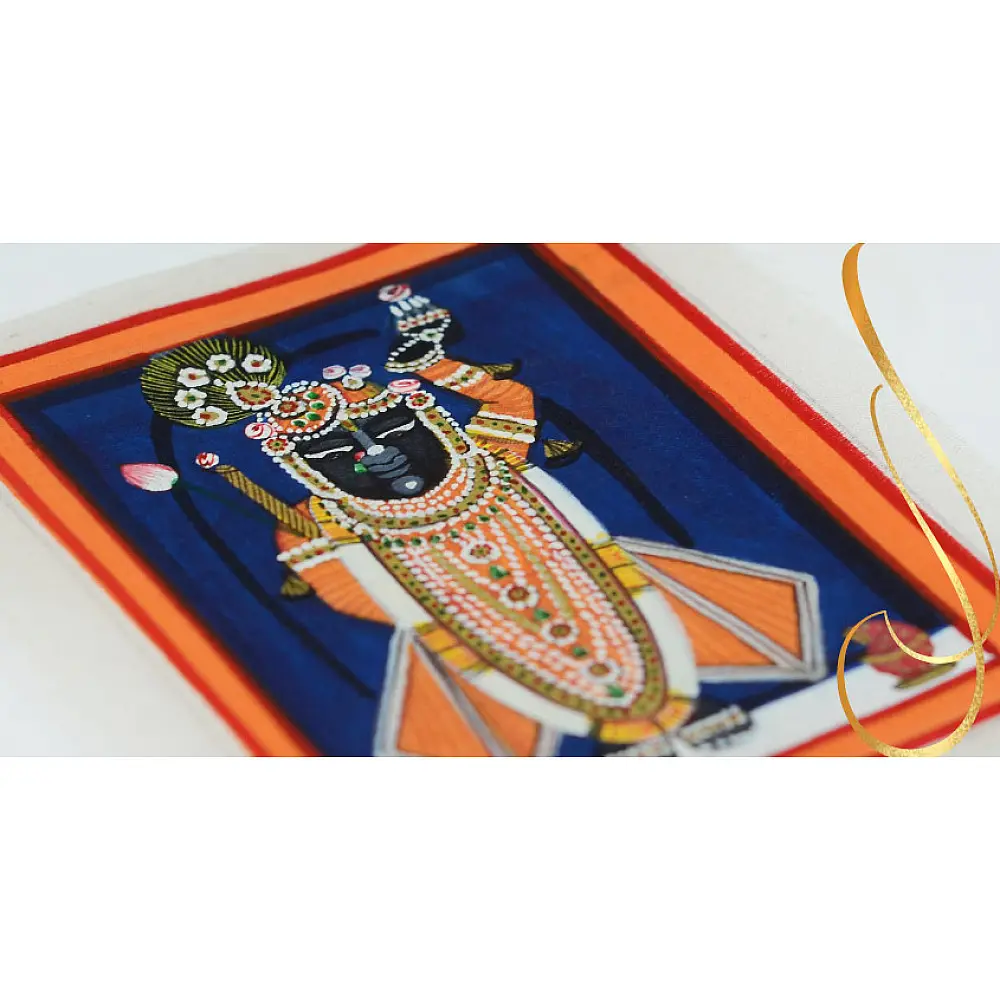 Miniature painting Silk base